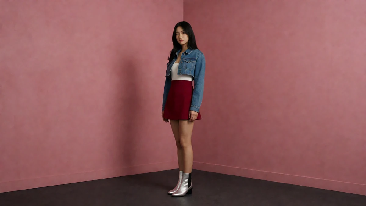 一品探花论坛收藏指南:浏览路线栏目中的年轻女网红手持手机与论坛话题场景